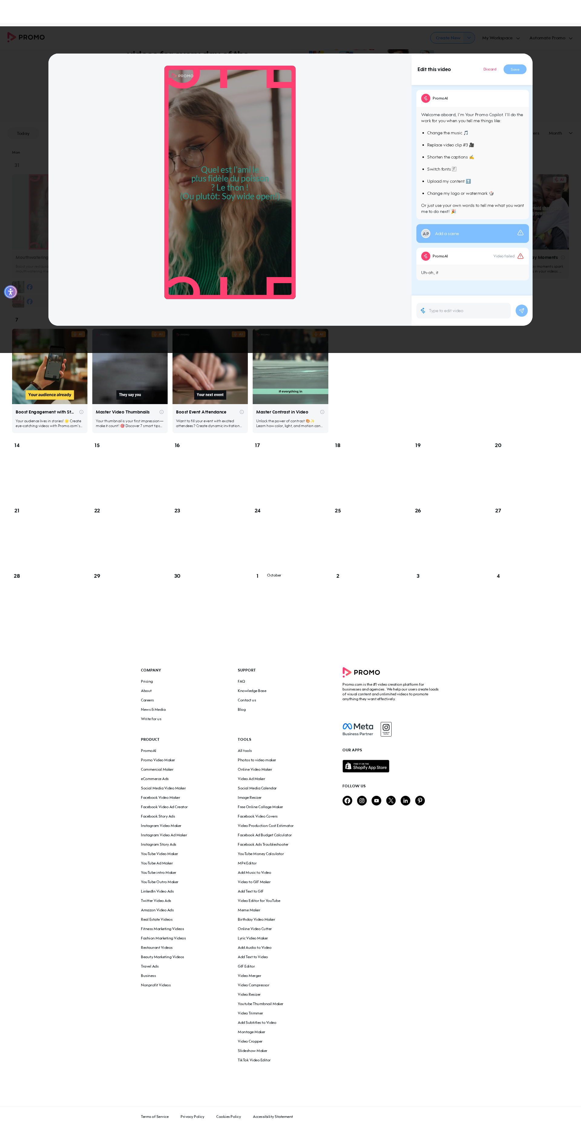 Test failure screenshot